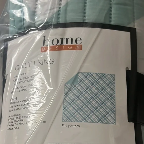 New! Home Design King Quilt